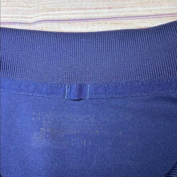 Nike Golf Navy Polo Size Mens Large - Picture 5 of 7